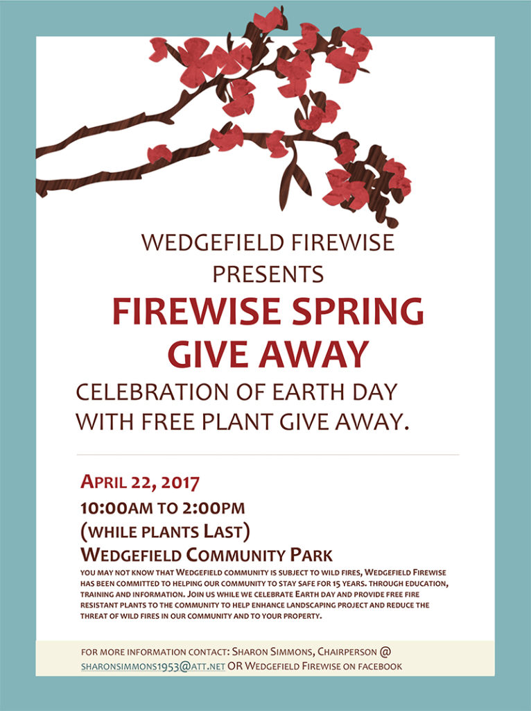 Wedgefield Firewise Spring Give Away